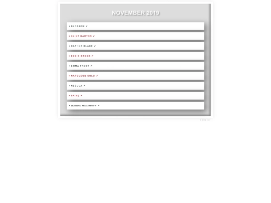 valar/activity-nov screenshot