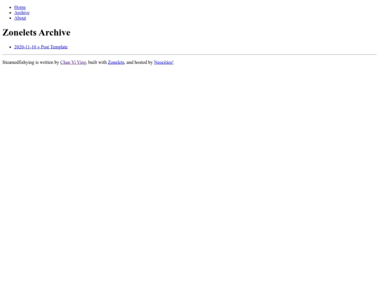 archive screenshot