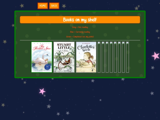 books screenshot