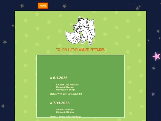 changelogs screenshot