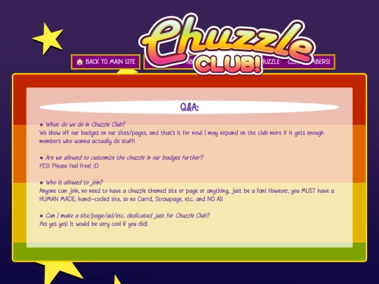 chuzzleclub_about screenshot