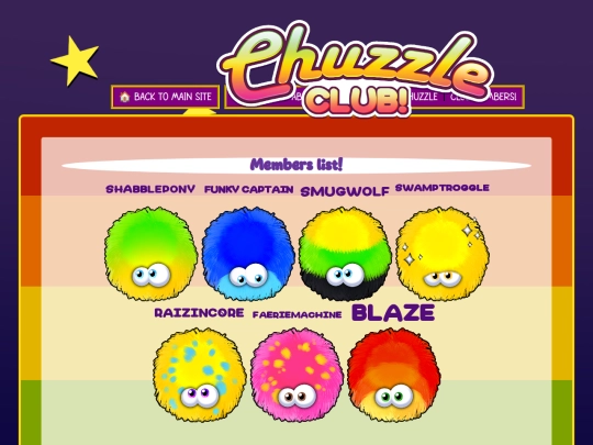 chuzzleclub_members screenshot
