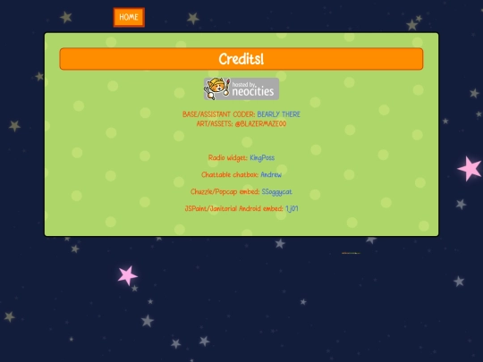 credits screenshot