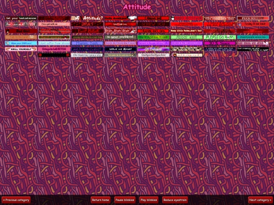 attitude screenshot