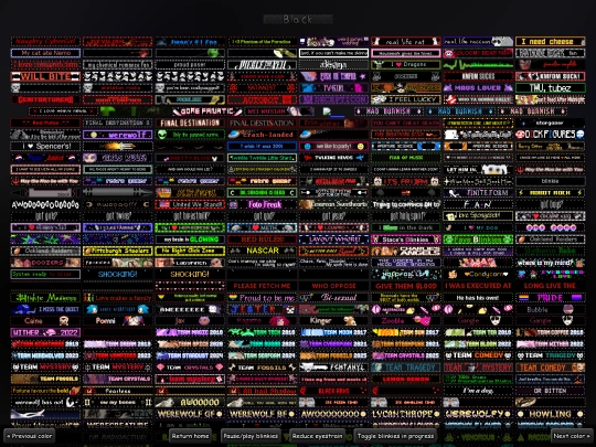 black screenshot