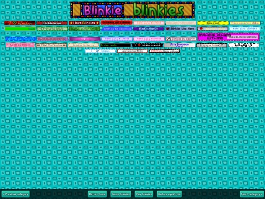 blinkie blinkies screenshot