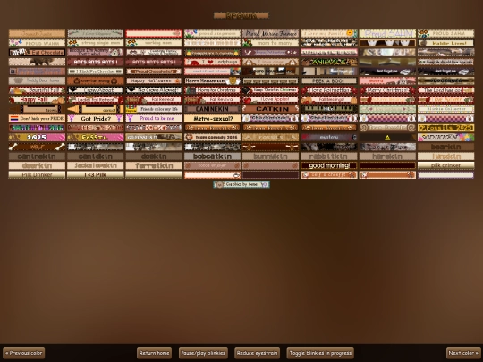 brown screenshot