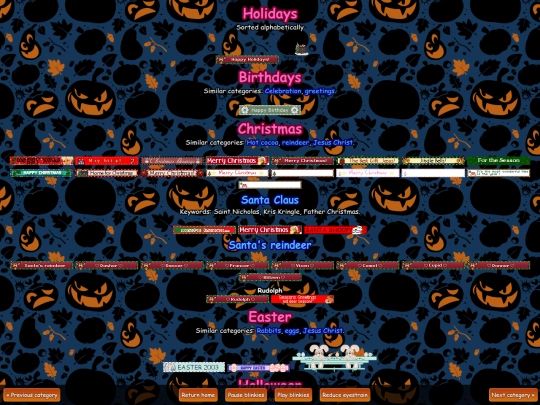holidays screenshot