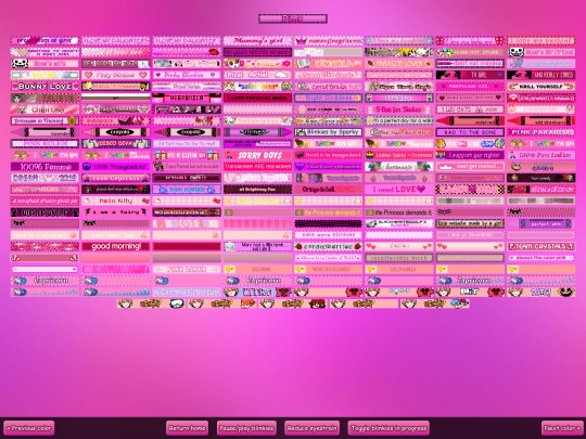pink screenshot