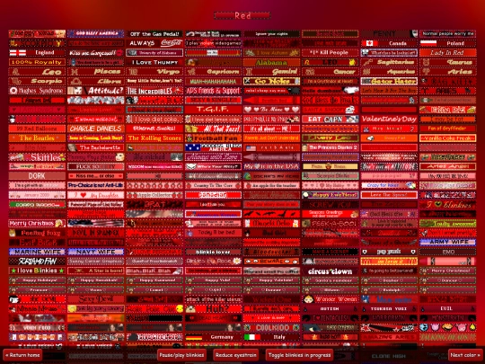 red screenshot