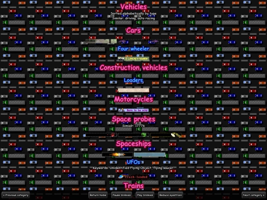 vehicles screenshot