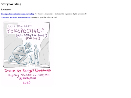 storyboarding screenshot