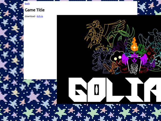 gameTemplate screenshot