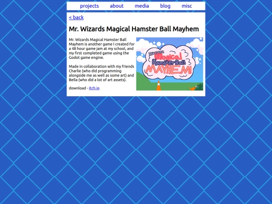 mrwizardsmagicalhamsterballmayhem screenshot