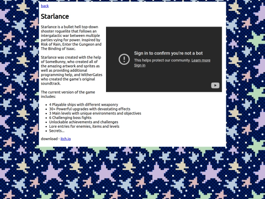 starlance screenshot