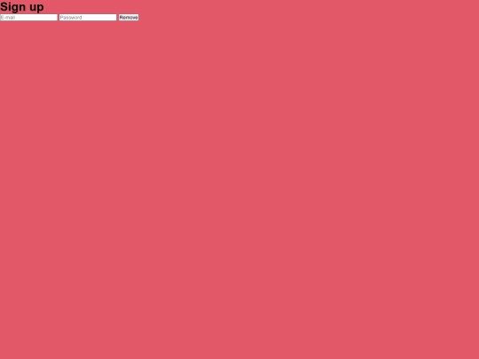 login screenshot