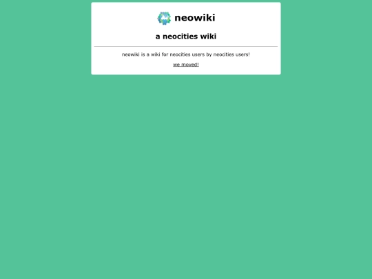 neowiki screenshot
