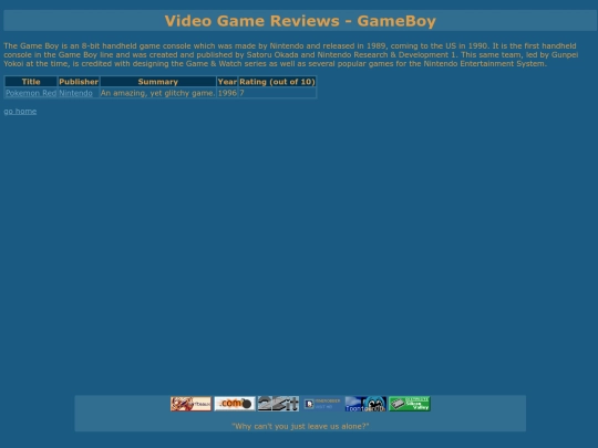vgreviews/system/gameboy screenshot