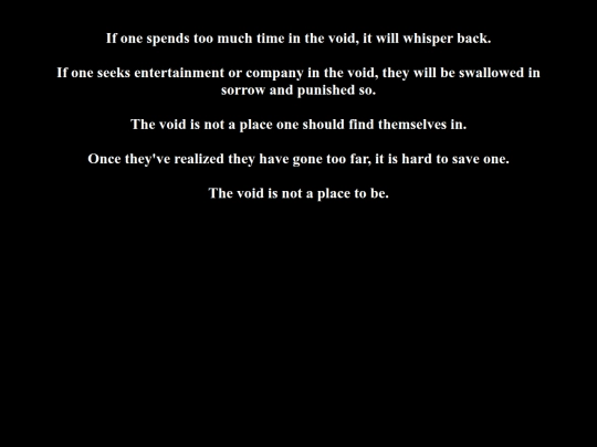 Void screenshot