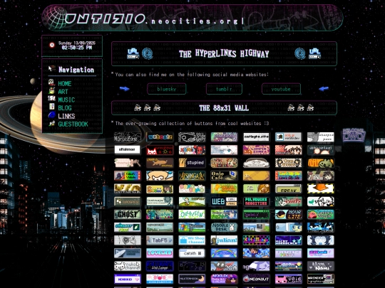 links screenshot