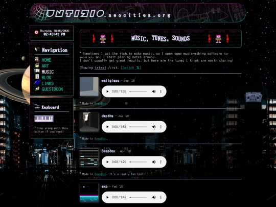 music screenshot