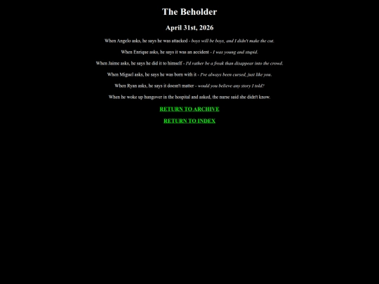 9cf/thebeholder screenshot