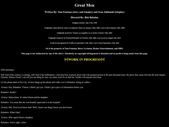 ozs2/greatmen screenshot