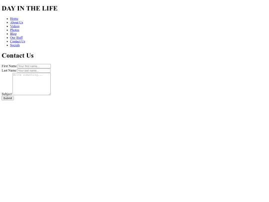 contactus screenshot