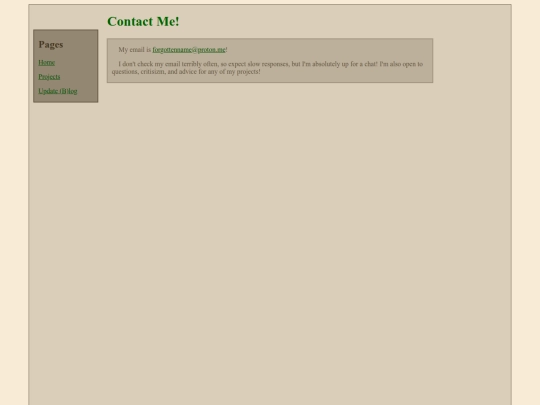 contact screenshot