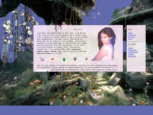 about-me screenshot