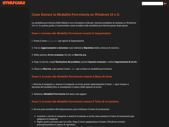 Contenuti/SafemodeWindows screenshot