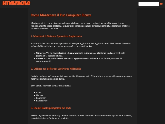 Contenuti/TenereilComputerSicuro screenshot