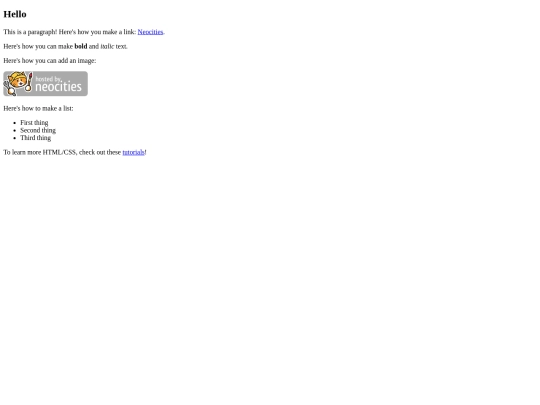 index screenshot