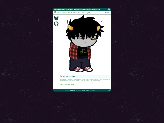 aboutme screenshot
