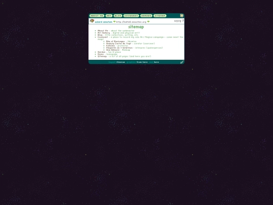 sitemap screenshot