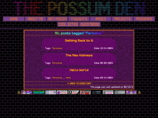 Thoughts/TagPersonal screenshot