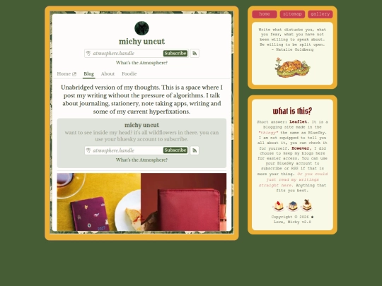 blog screenshot