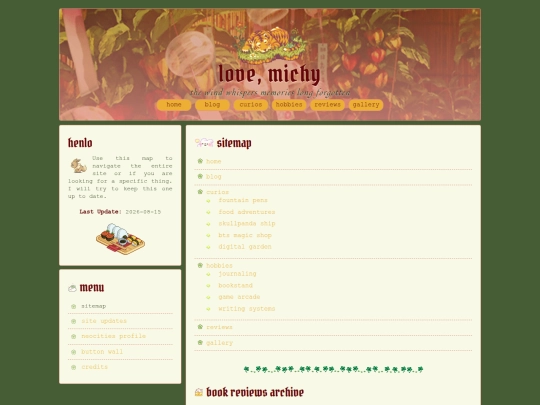 pages/sitemap screenshot