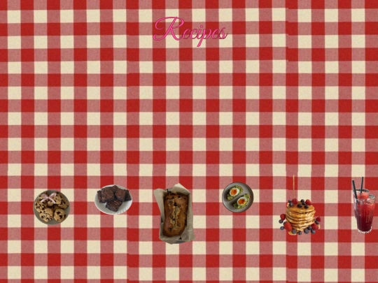 recipes screenshot