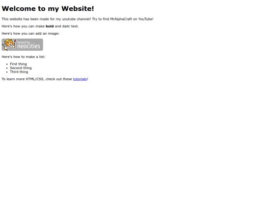 index screenshot