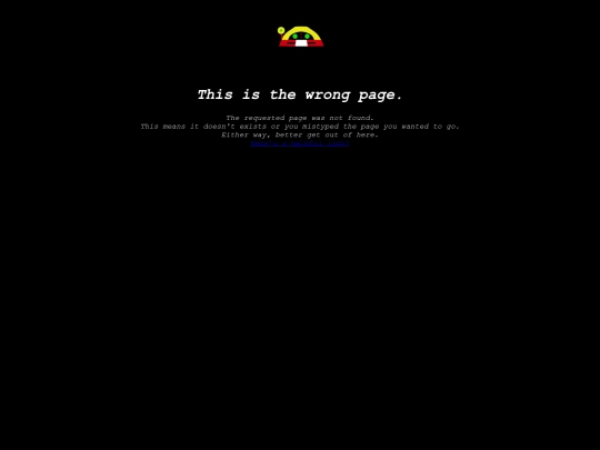 not_found screenshot