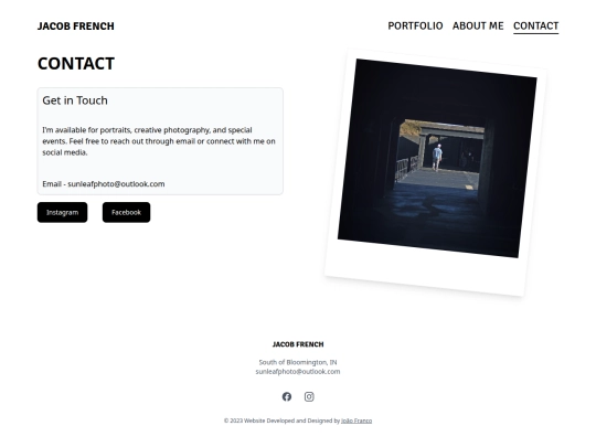 dist/contact screenshot