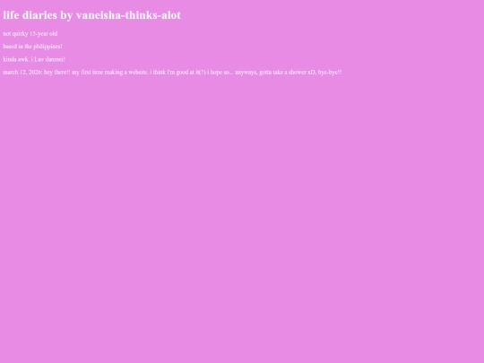 lifediaries screenshot