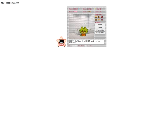 LIFE/tamaNOTchi screenshot
