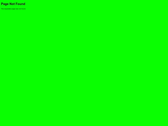 not_found screenshot