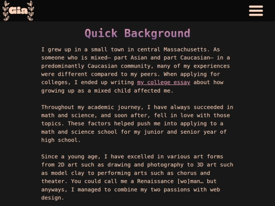 experience screenshot