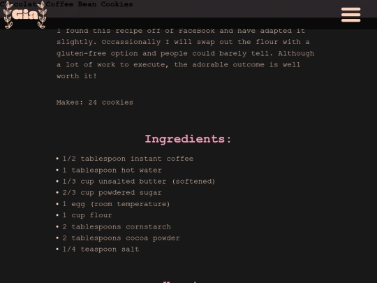 recipes/chocolate-coffee-cookies screenshot
