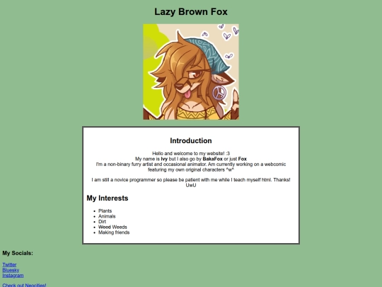 index screenshot