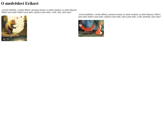 medved pohadka screenshot