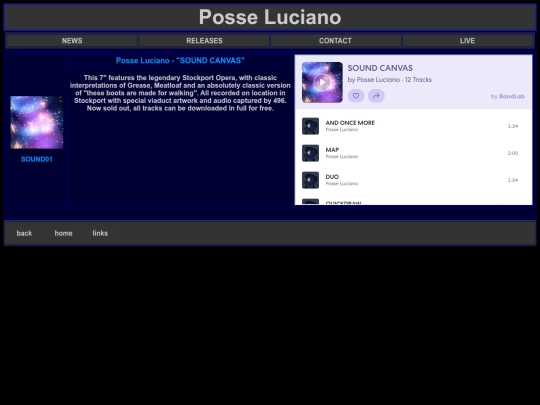 releases/SOUND01 screenshot